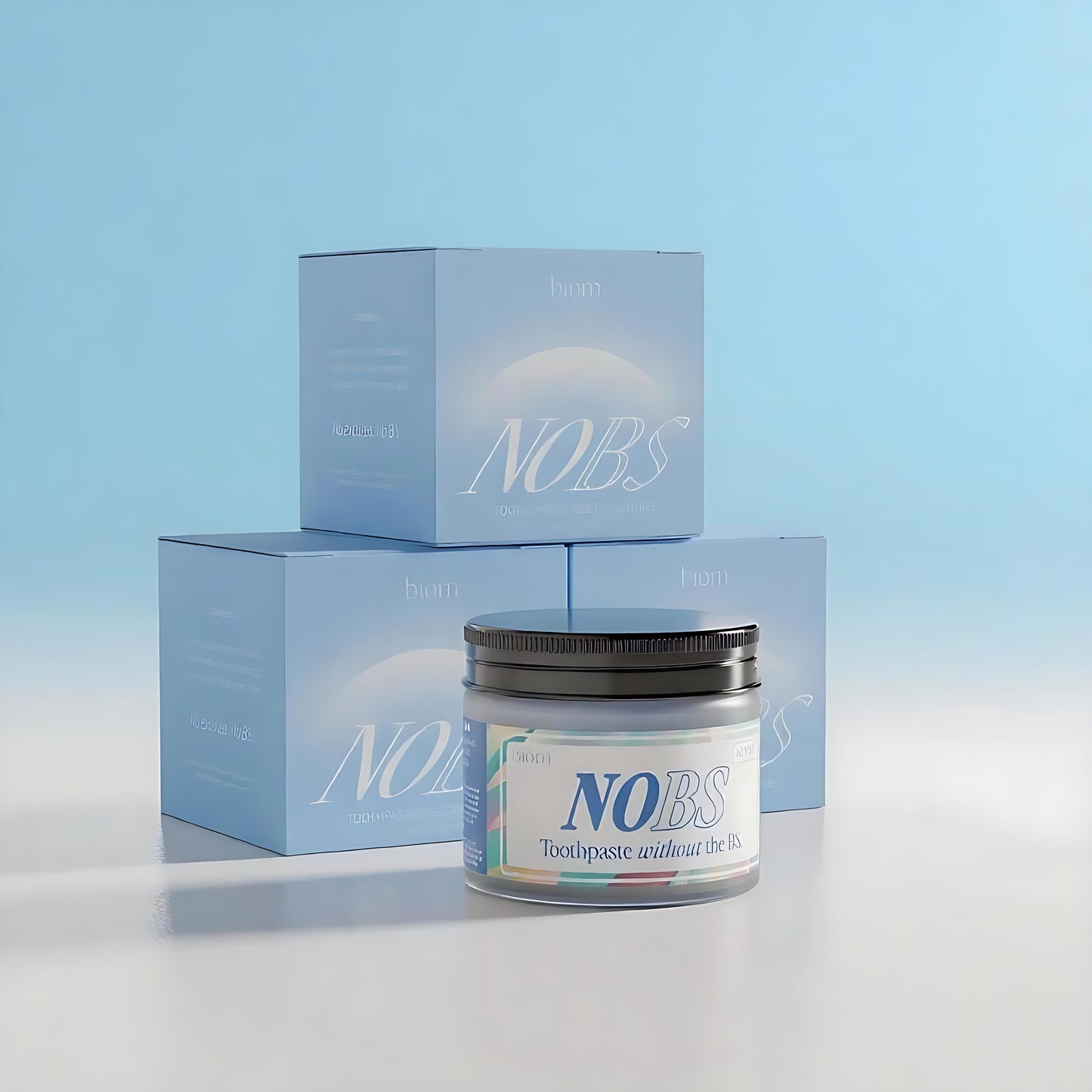 Toothpaste Tablets - Nano Hydroxyapatite, Fluoride Free, Plastic Free, Eco & Travel Friendly - Remineralize with NHA